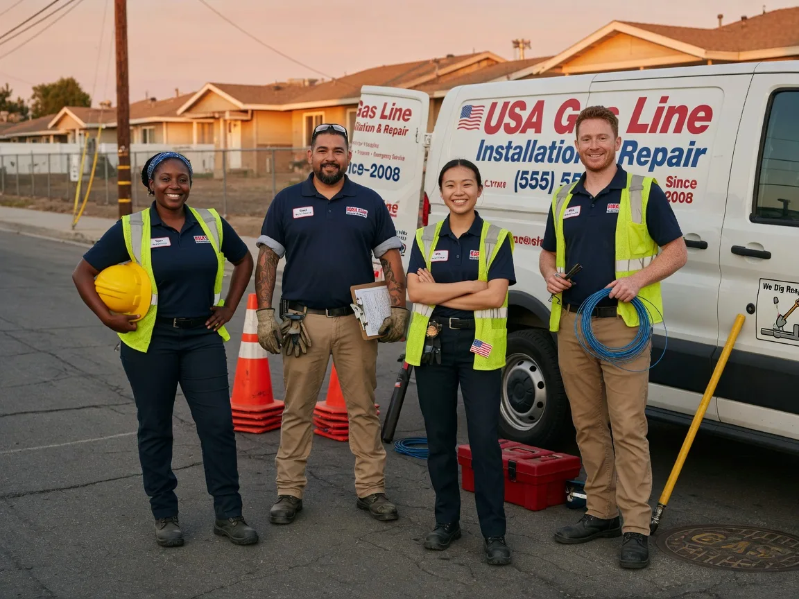 Gas Line Installation company in Crawford, OK